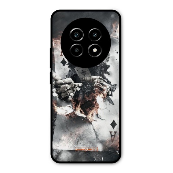 Skull with an Ace Metal Back Case for Realme 13 Pro