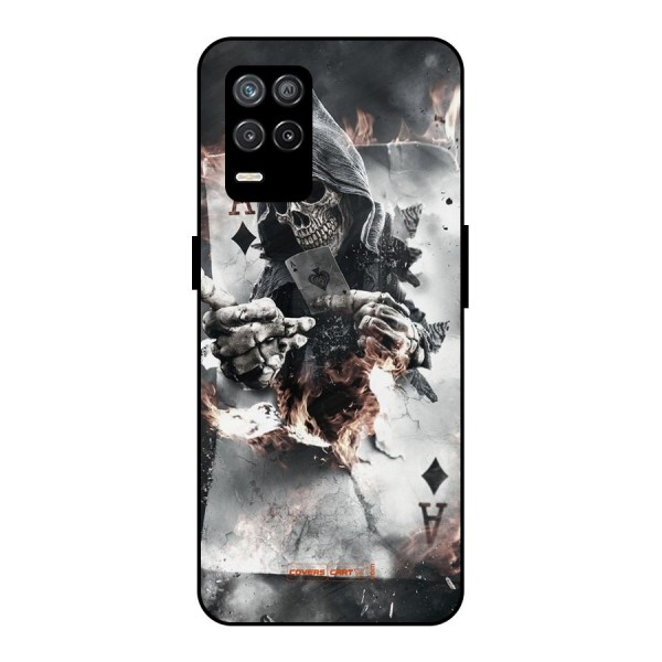 Skull with an Ace Metal Back Case for Realme 9 5G