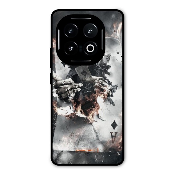 Skull with an Ace Metal Back Case for iQOO 13