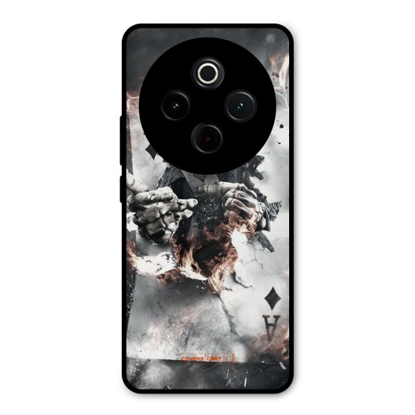Skull with an Ace Metal Back Case for iQOO Z10