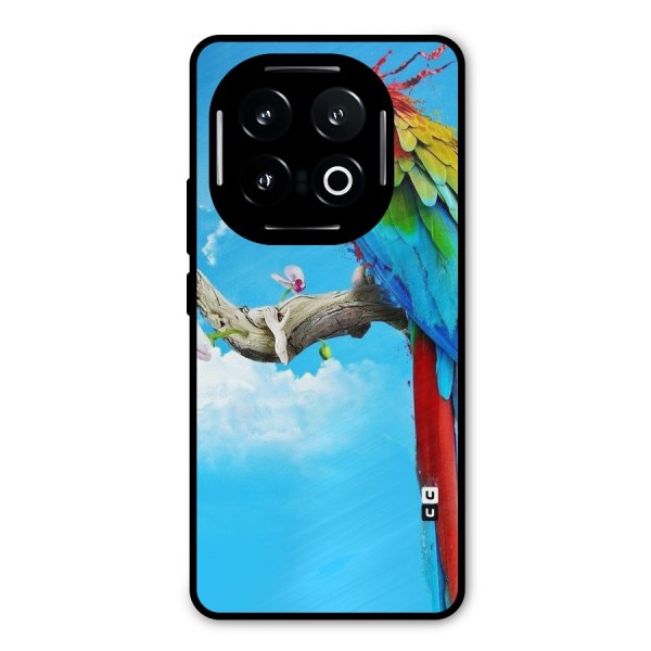 Sky Parrot Metal Back Case for iQOO 13