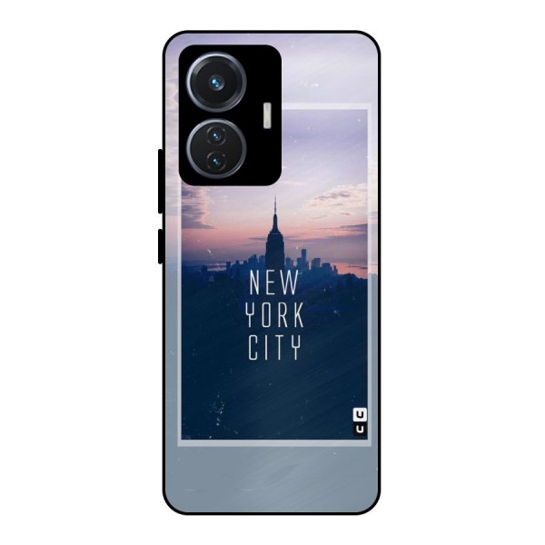 Sleepless City Metal Back Case for iQOO Z6 44W