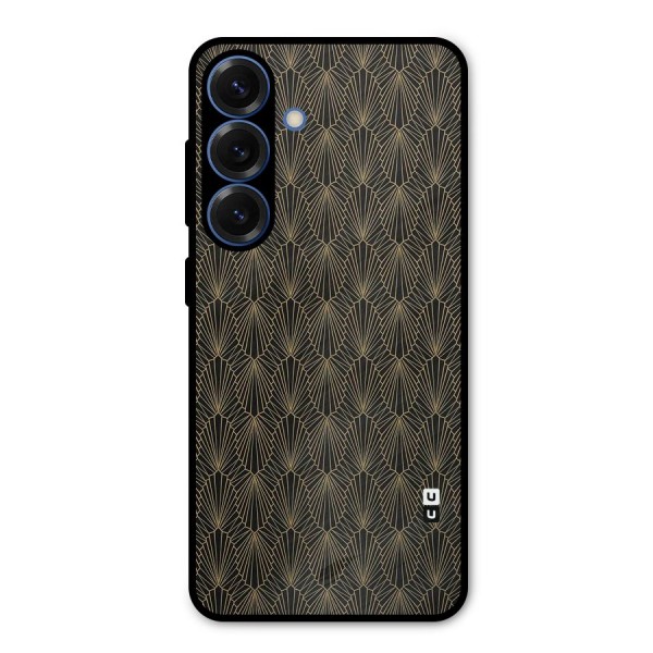 Small Hills Lines Metal Back Case for Galaxy S25