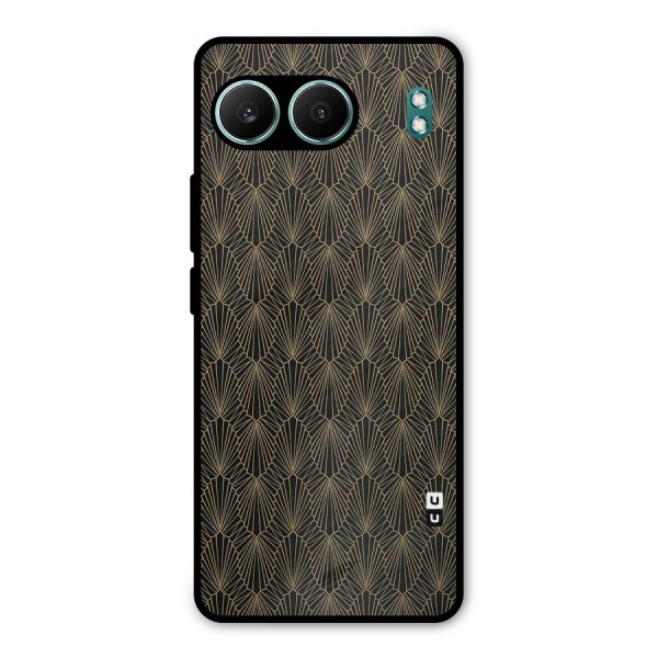 Small Hills Lines Metal Back Case for OnePlus Nord 4