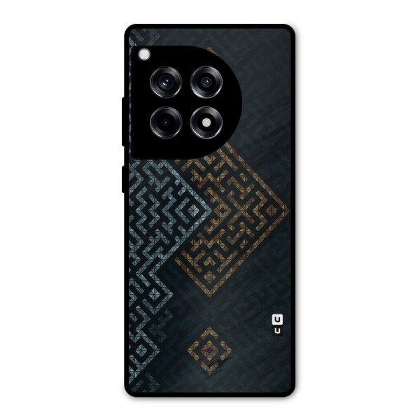 Smart Maze Metal Back Case for OnePlus 12R