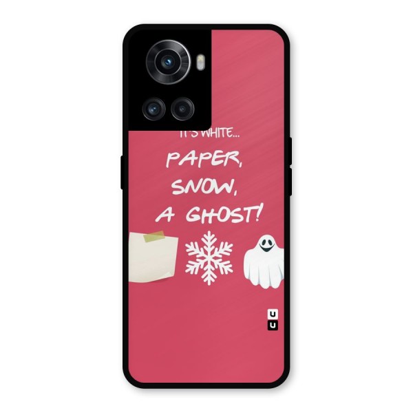 Snow Paper Metal Back Case for OnePlus 10R