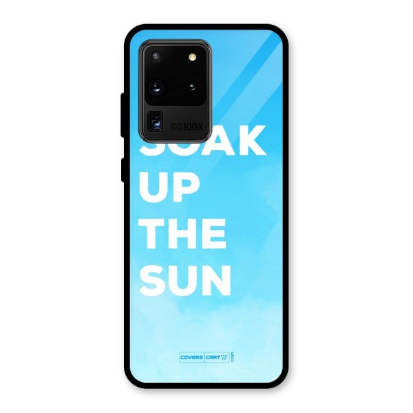 Soak Up The Sun Glass Back Case for Galaxy S20 Ultra
