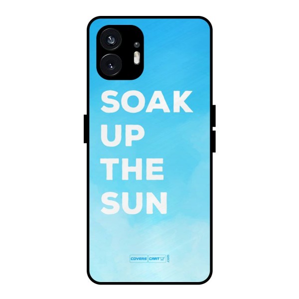 Soak Up The Sun Metal Back Case for Nothing Phone 2
