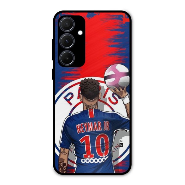 Soccer Star Junior Metal Back Case for Galaxy A35