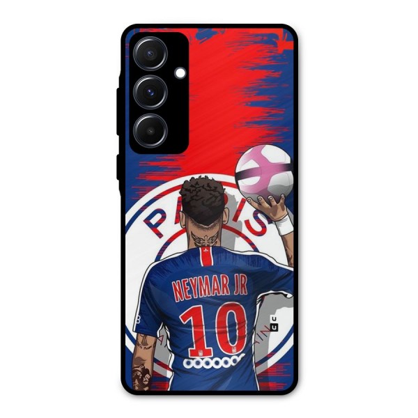 Soccer Star Junior Metal Back Case for Galaxy A55