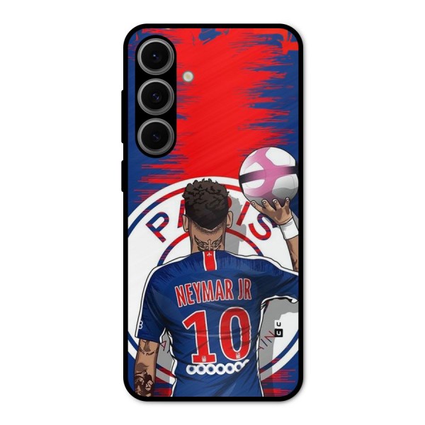 Soccer Star Junior Metal Back Case for Galaxy S24 FE