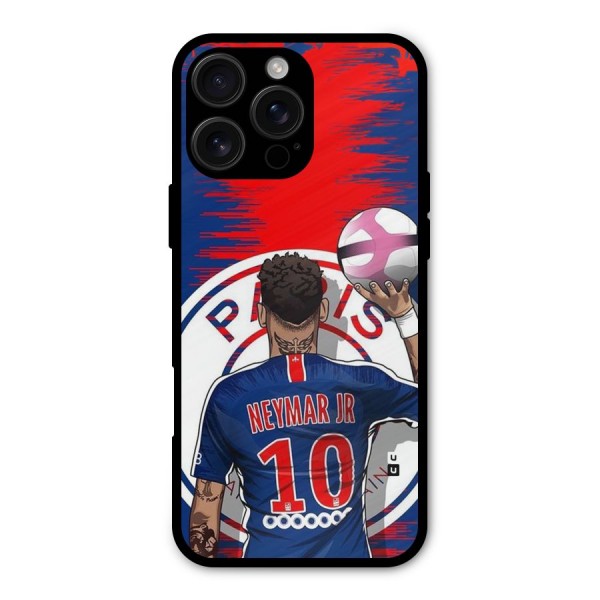 Soccer Star Junior Metal Back Case for iPhone 16 Pro Max