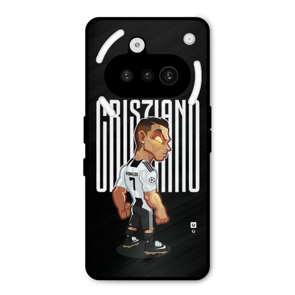 Soccer Star Metal Back Case for Nothing Phone 3a