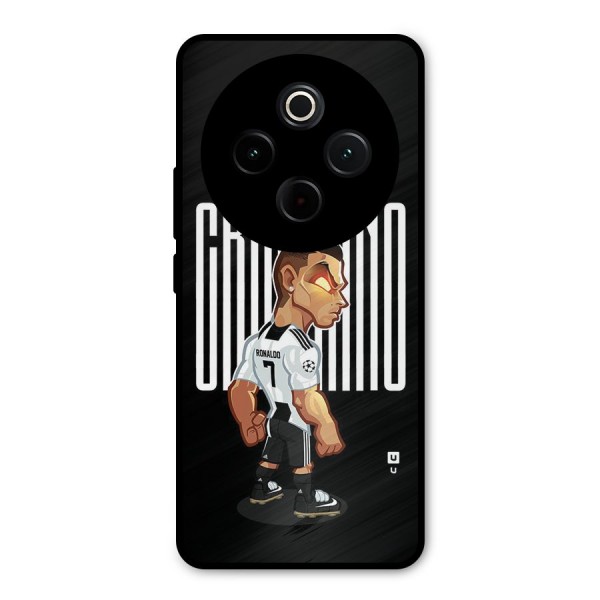 Soccer Star Metal Back Case for Vivo T4