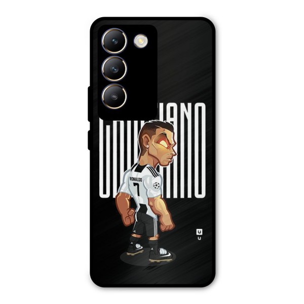 Soccer Star Metal Back Case for Vivo Y200e