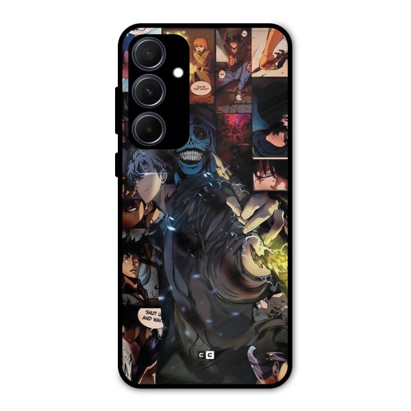 Solo Leveling Metal Back Case for Galaxy A35
