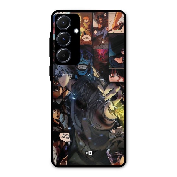 Solo Leveling Metal Back Case for Galaxy A55