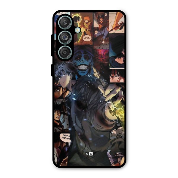 Solo Leveling Metal Back Case for Galaxy M55 5G