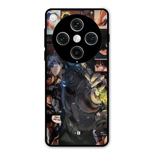 Solo Leveling Metal Back Case for Oppo Find X8 Pro