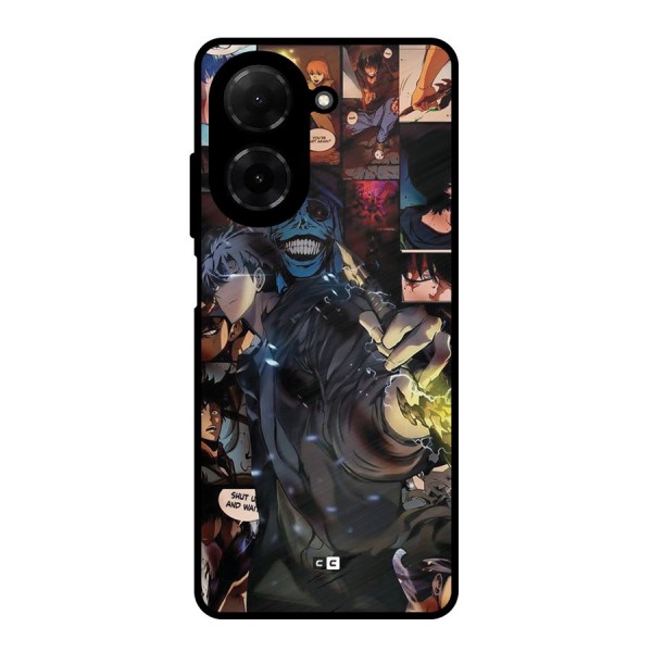 Solo Leveling Metal Back Case for Poco C71