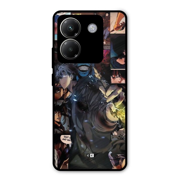 Solo Leveling Metal Back Case for Poco M7 Pro 5G