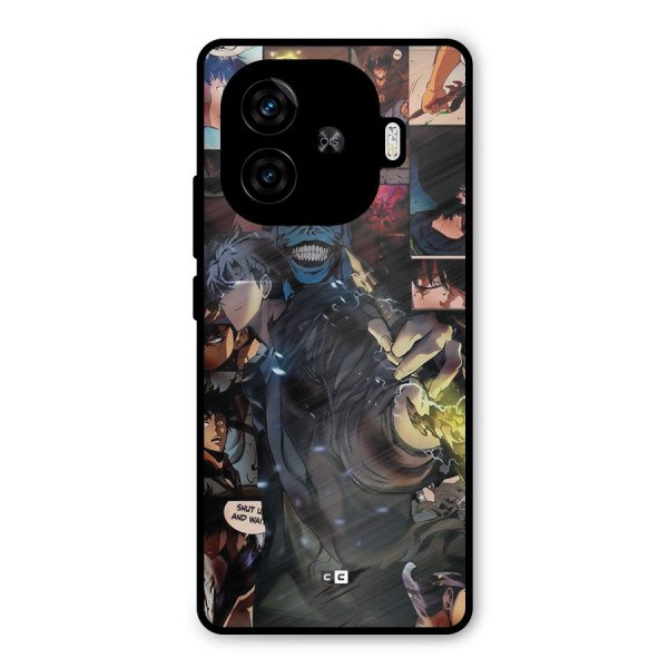 Solo Leveling Metal Back Case for iQOO Z9 Turbo