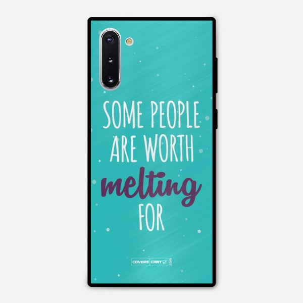 Some People Are Worth Melting For Metal Back Case for Galaxy Note 10