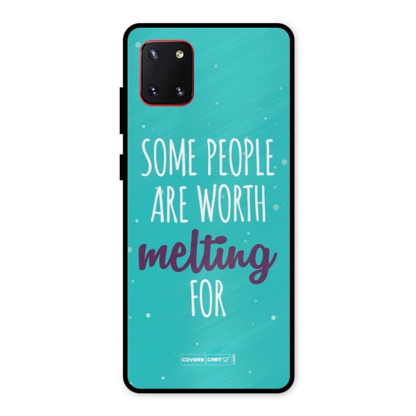 Some People Are Worth Melting For Metal Back Case for Galaxy Note 10 Lite
