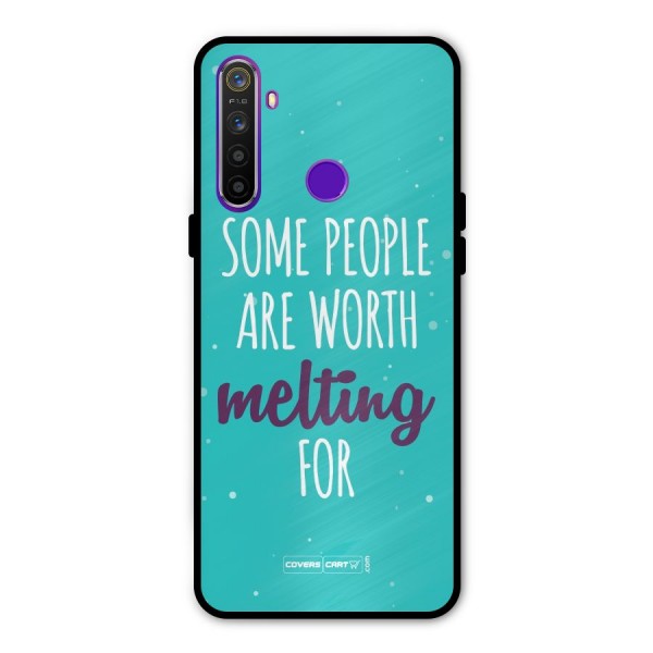Some People Are Worth Melting For Metal Back Case for Realme Narzo 10