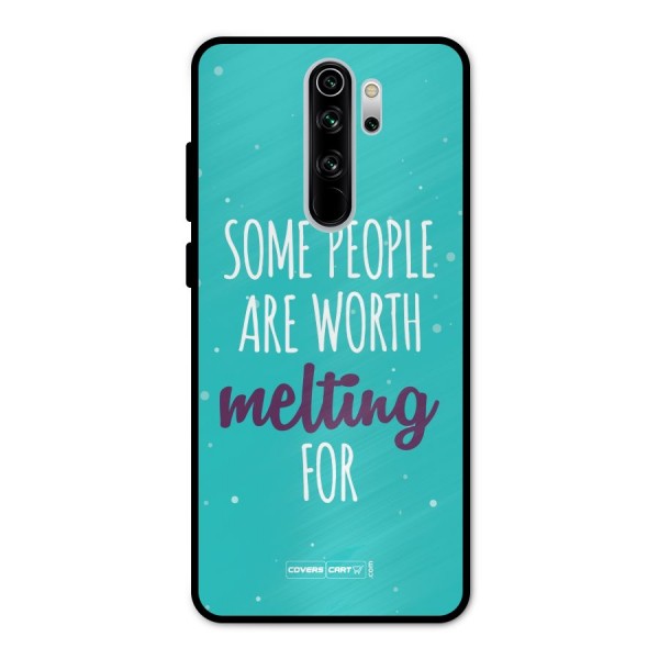 Some People Are Worth Melting For Metal Back Case for Redmi Note 8 Pro