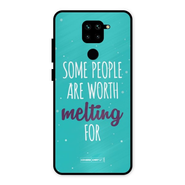 Some People Are Worth Melting For Metal Back Case for Redmi Note 9