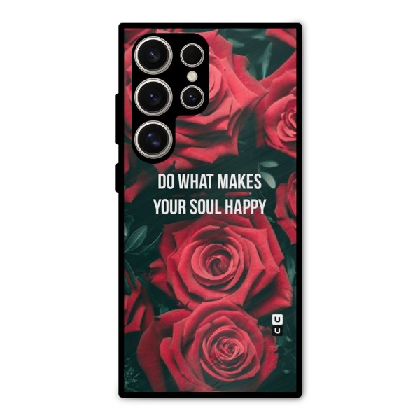 Soul Happy Metal Back Case for Galaxy S24 Ultra