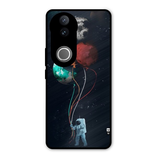 Space Balloons Metal Back Case for Vivo V50e