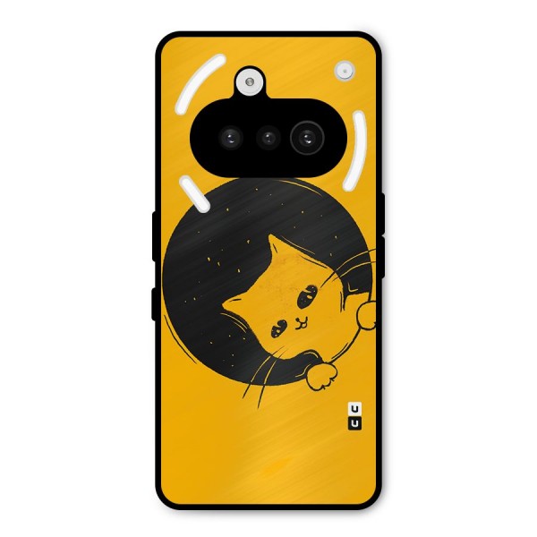 Space Cat Metal Back Case for Nothing Phone 3a