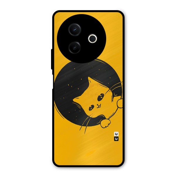 Space Cat Metal Back Case for Vivo Y39