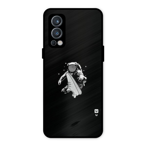 Space Shoe Metal Back Case for OnePlus Nord 2 5G
