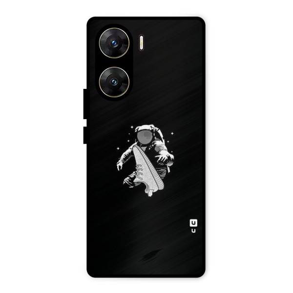 Space Shoe Metal Back Case for Vivo V29e