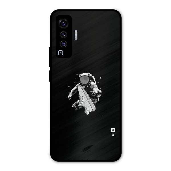 Space Shoe Metal Back Case for Vivo X50