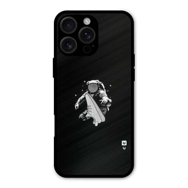 Space Shoe Metal Back Case for iPhone 16 Pro Max
