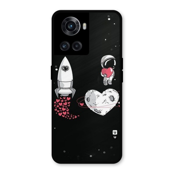 Spaceman Love Metal Back Case for OnePlus 10R