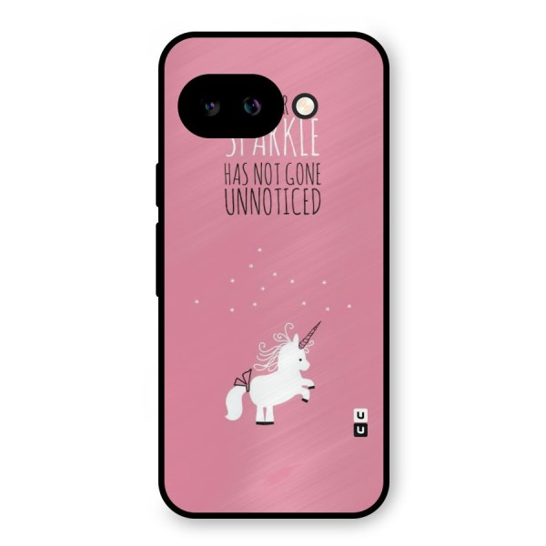 Sparkle Not Unnoticed Metal Back Case for Google Pixel 9a
