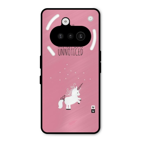 Sparkle Not Unnoticed Metal Back Case for Nothing Phone 3a