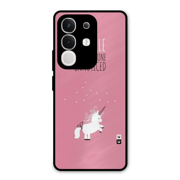 Sparkle Not Unnoticed Metal Back Case for iQOO Z10x