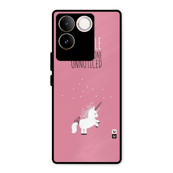 Sparkle Not Unnoticed Metal Back Case for iQOO Z7 Pro
