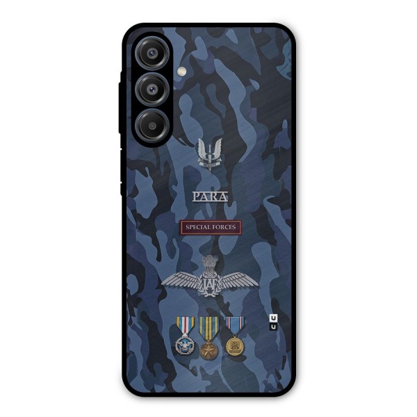 Special Forces Badge Metal Back Case for Galaxy A16 5G