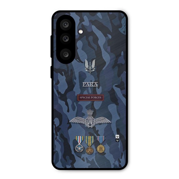 Special Forces Badge Metal Back Case for Galaxy M56