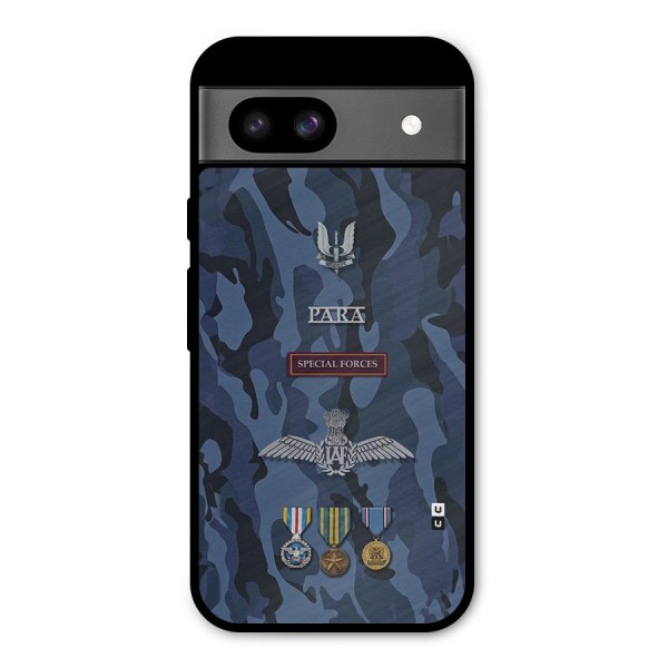 Special Forces Badge Metal Back Case for Google Pixel 8a