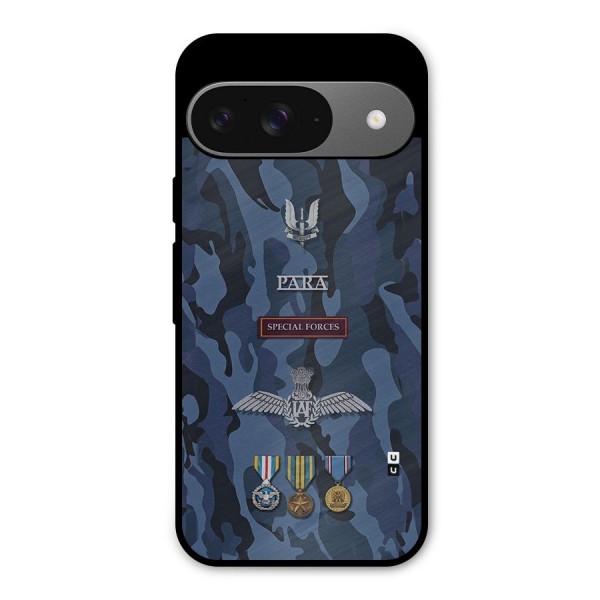 Special Forces Badge Metal Back Case for Google Pixel 9