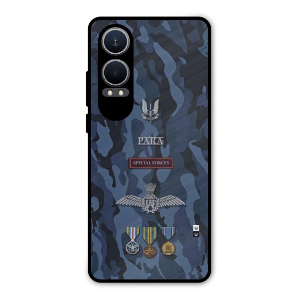 Special Forces Badge Metal Back Case for OnePlus Nord CE4 Lite