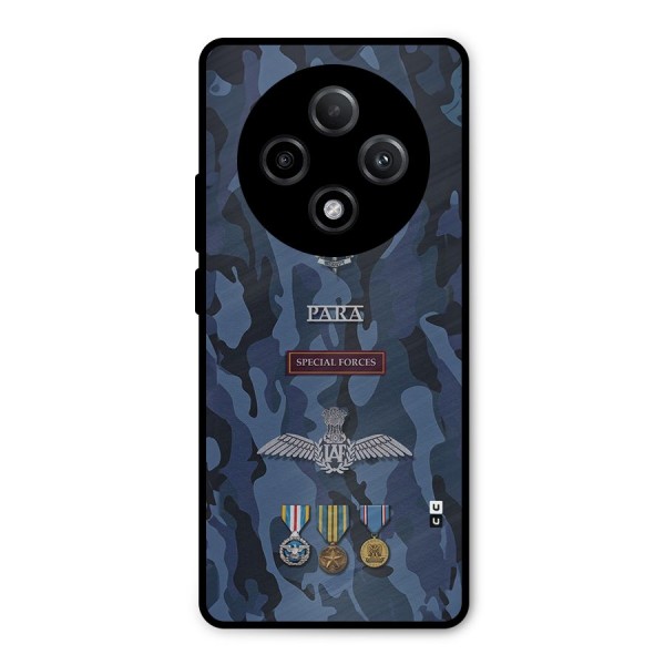 Special Forces Badge Metal Back Case for Oppo F27 Pro Plus
